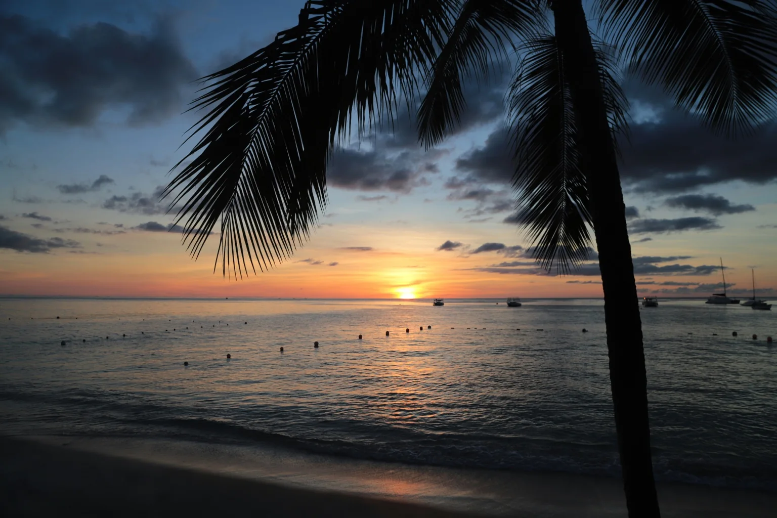 Caribbean coastline