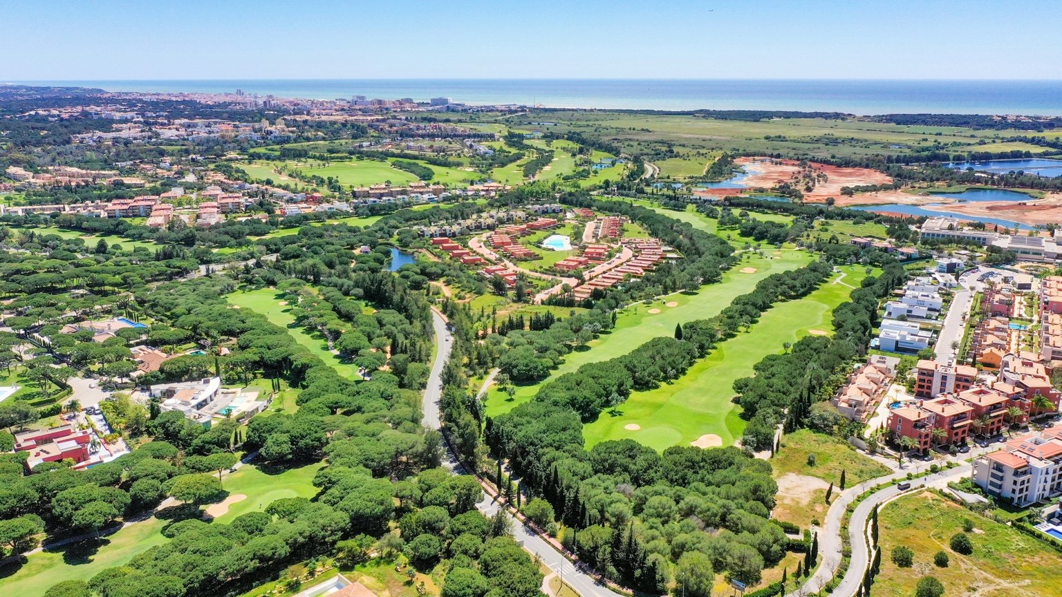 Golf courses in Vilamoura, Algarve, Portugal