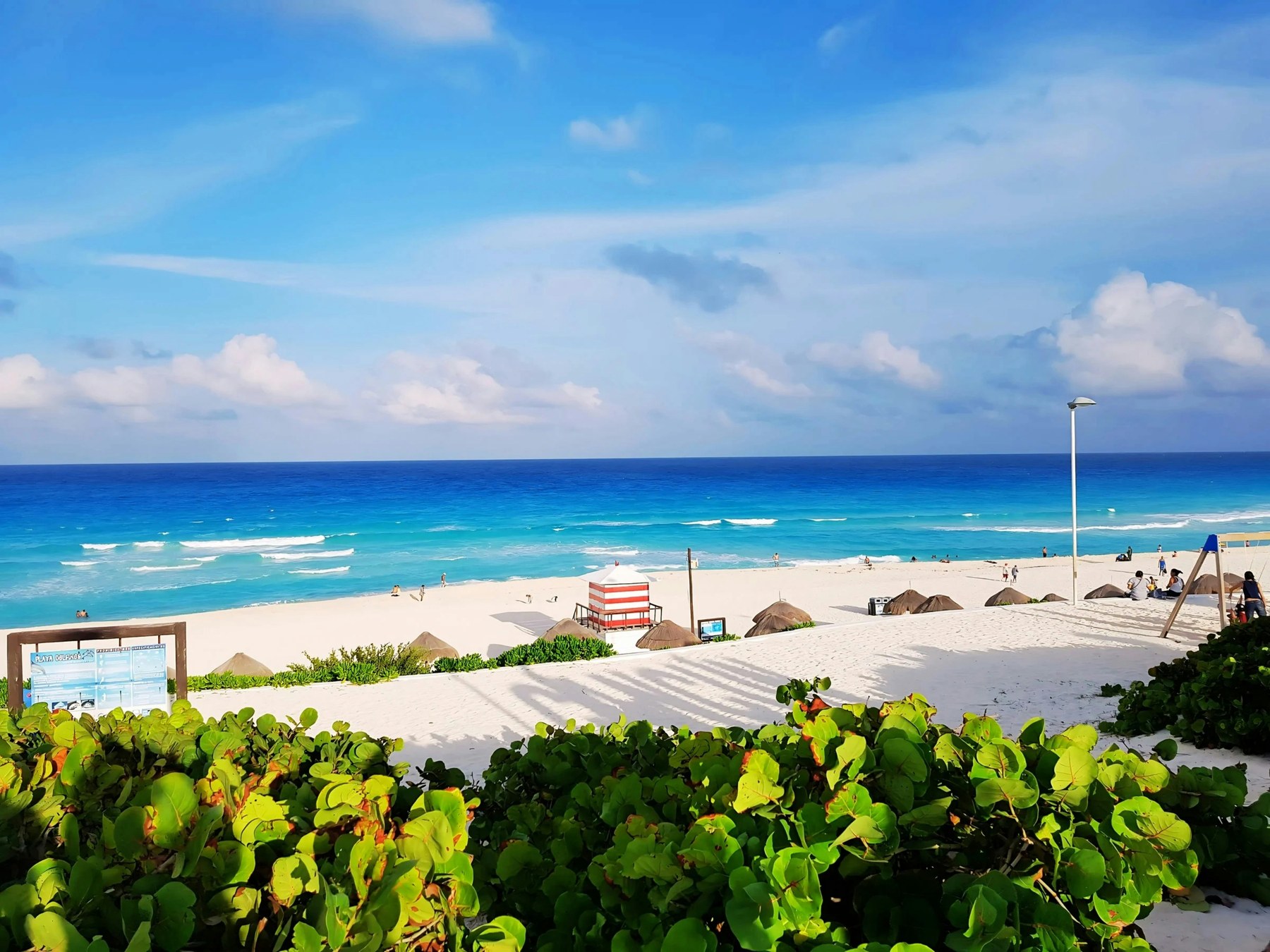 Pacific coast resort scenery in Riviera Nayarit