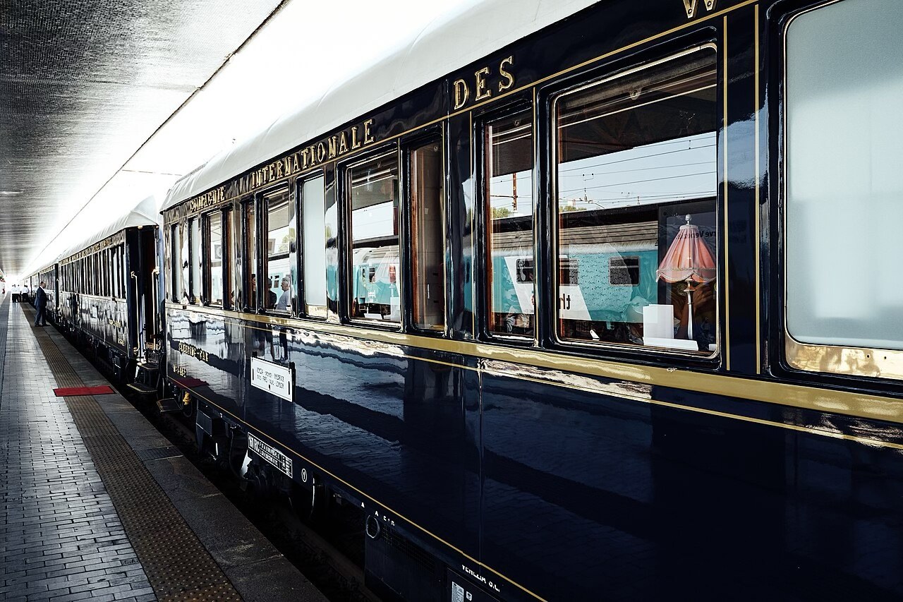 Venice Simplon-Orient-Express at Venice station